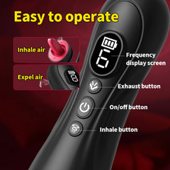 Pussy Pump Vibrator Tough Licking Sucking