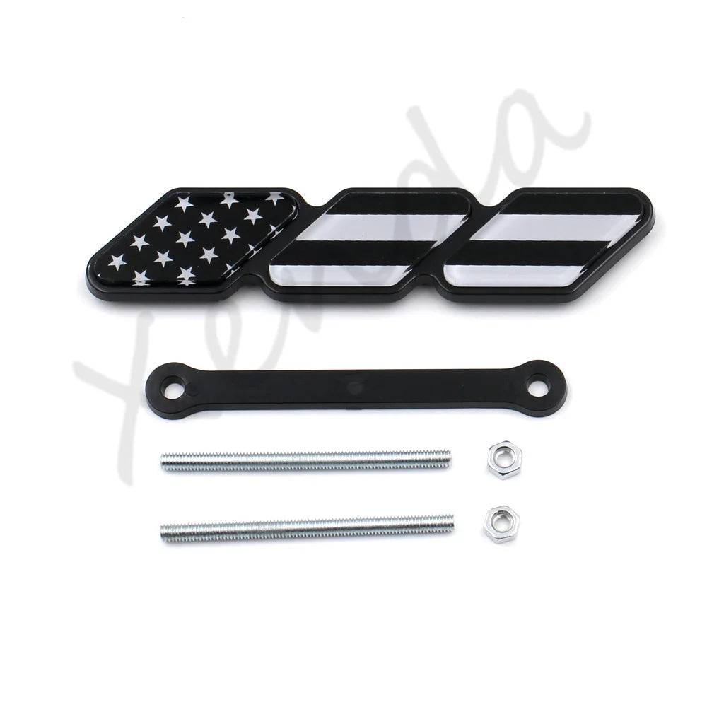 3 Colors Grille Badge