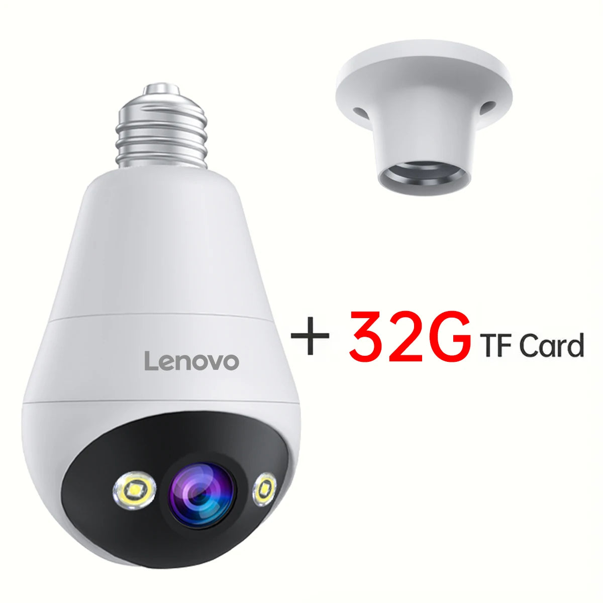 3MP WIFI   Bulb Security Camera