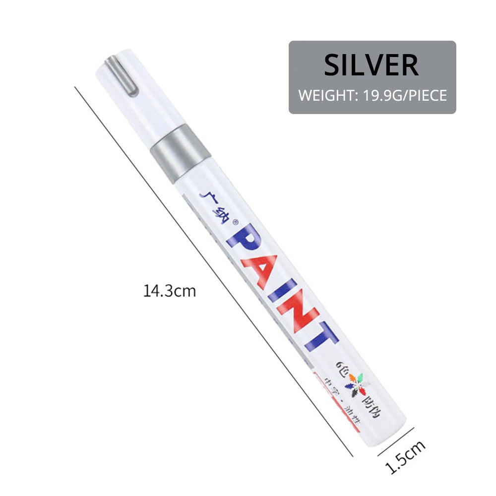 Cars Wheel Tire Oily Mark Pen