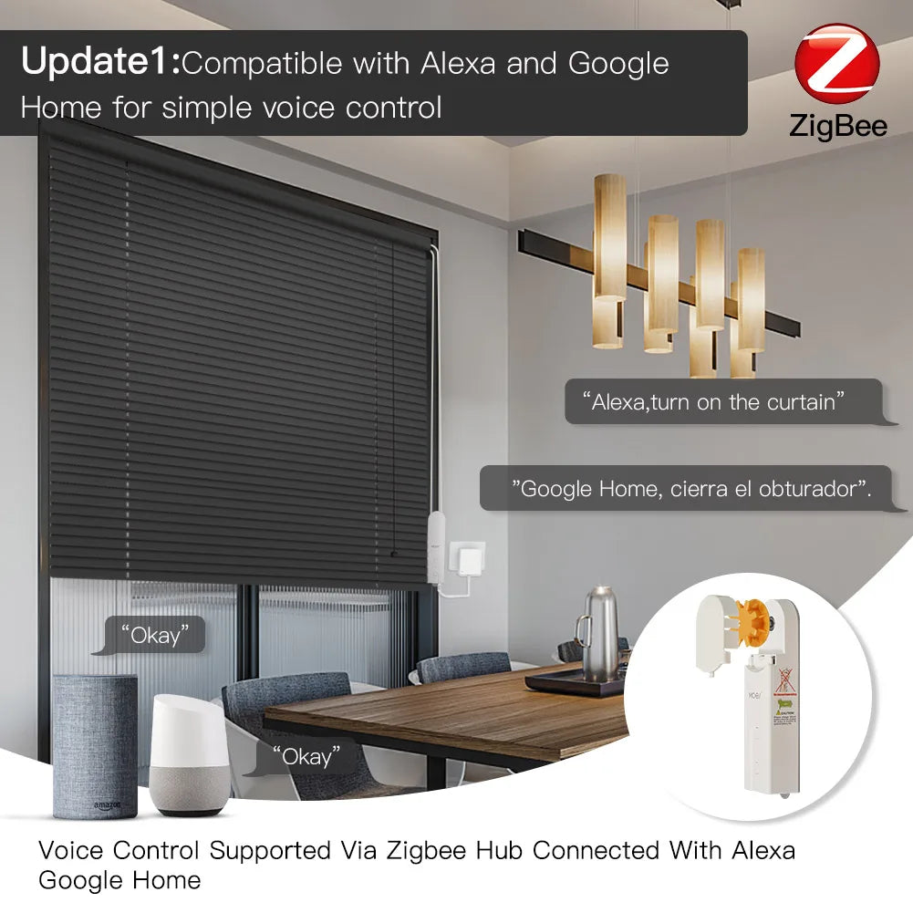 Smart DIY Motorized Roller Blinds/