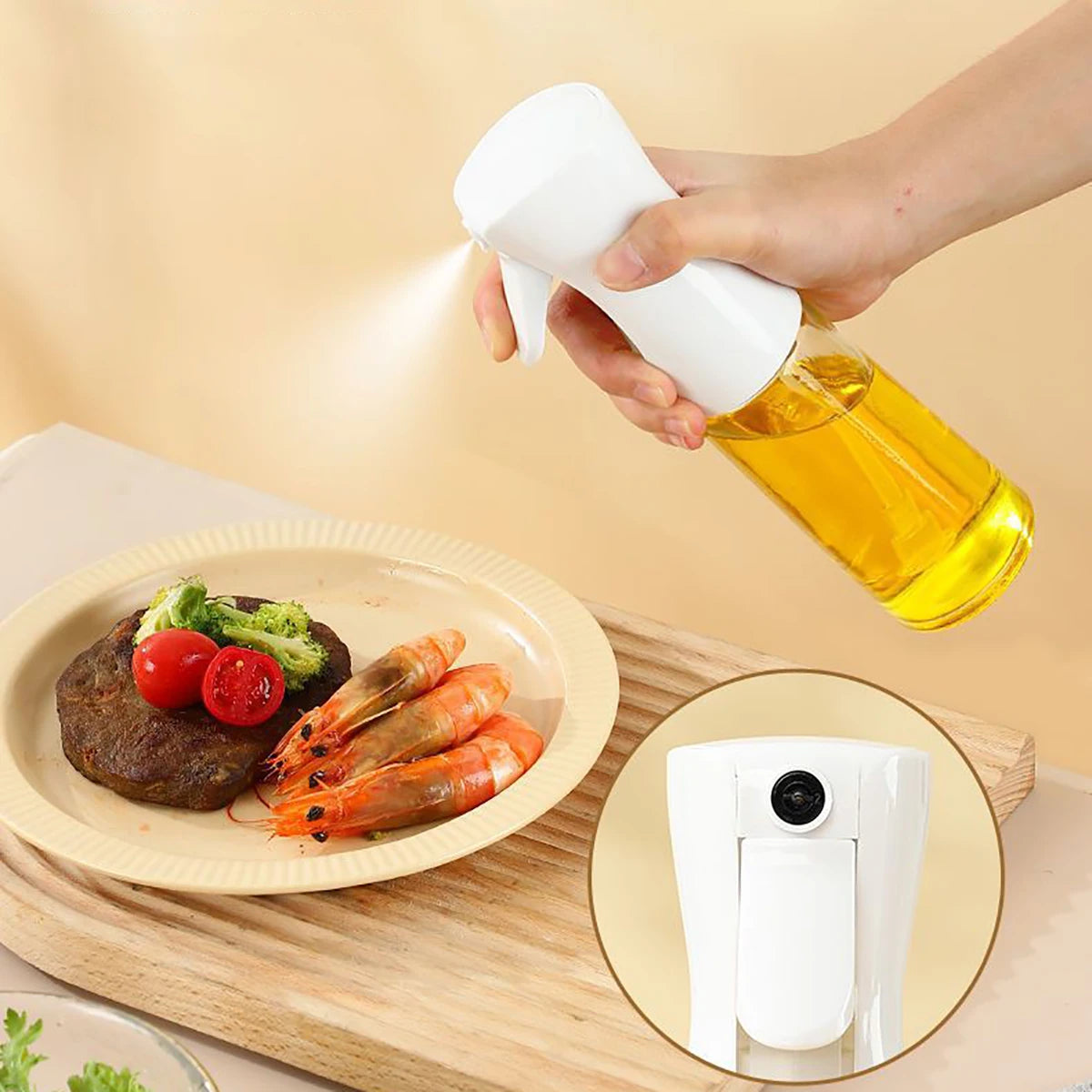 200/300/500ml Oil Spray Bottle