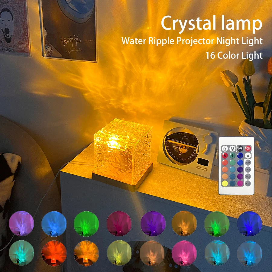 Water  Ripple Projector Night Light