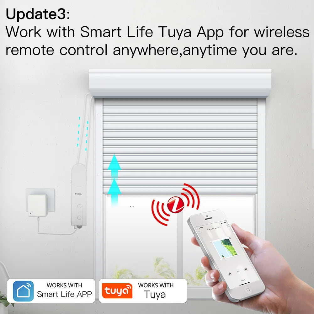 Smart DIY Motorized Roller Blinds/