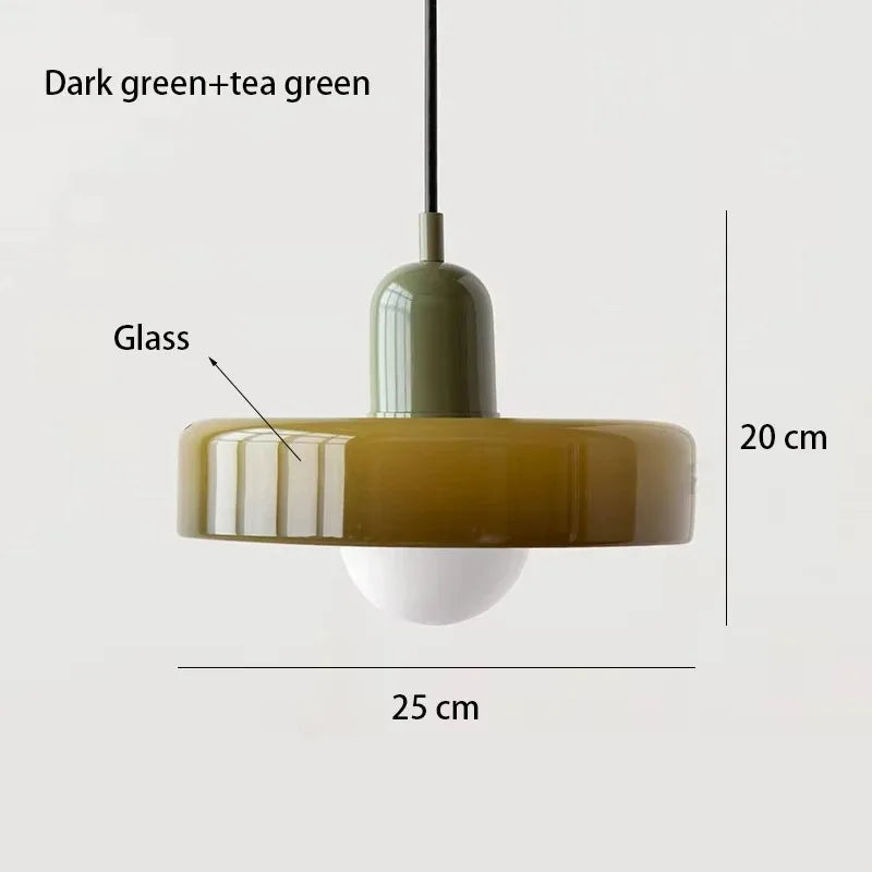 Retro Glass Pendant Lamps