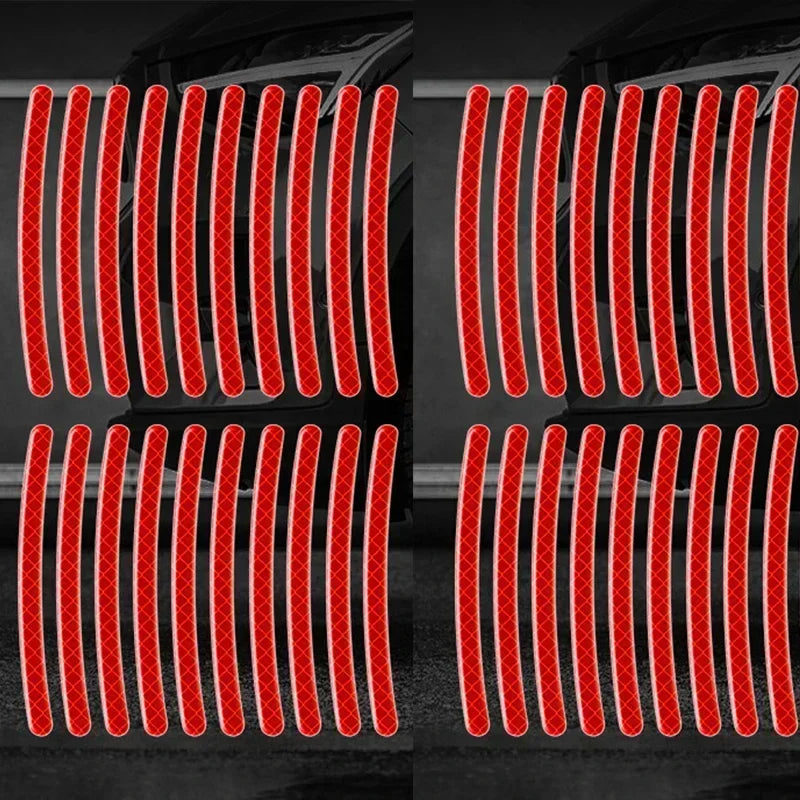 Car Wheel  Stripes Sticker