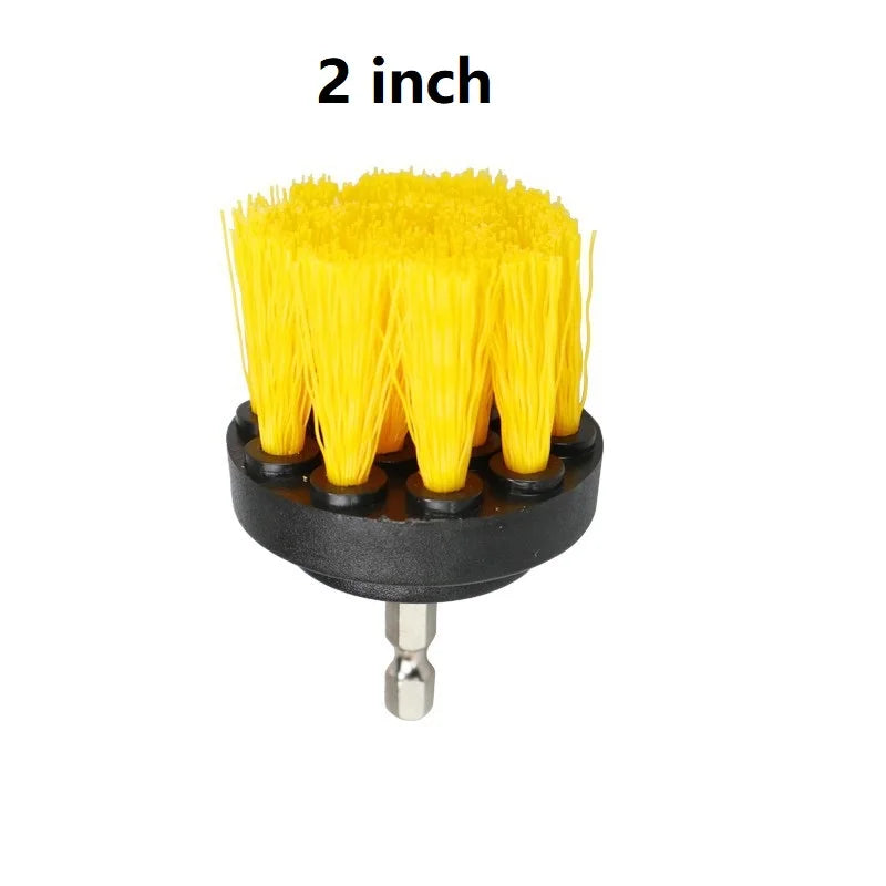 Drill Brush Attachment Set