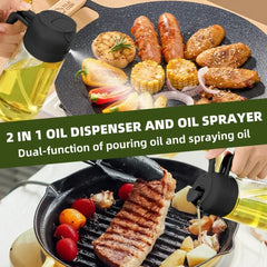 2in1 Olive Oil Dispenser Bottle