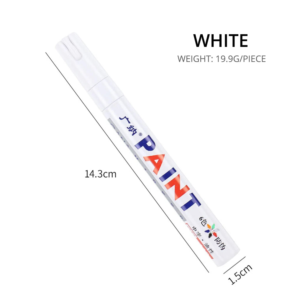 Cars Wheel Tire Oily Mark Pen