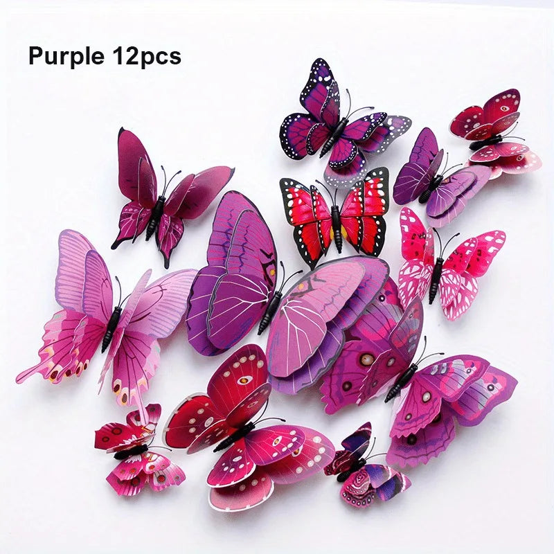 3D Double Layer  Wall Stickers