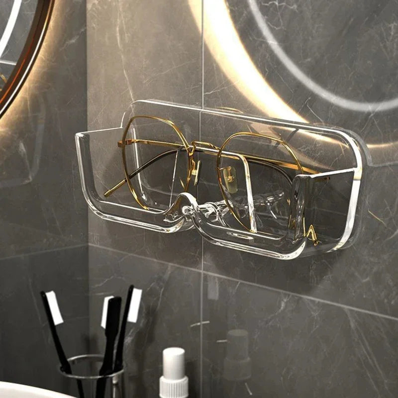 Self-Adhesive Wall-Mounted Glasses