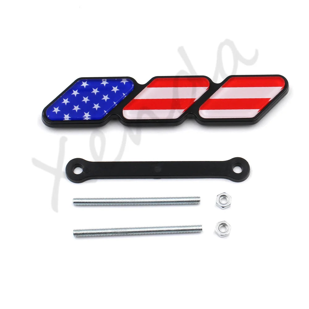 3 Colors Grille Badge