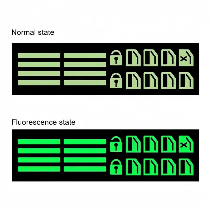 Car Function Button Switch  Sticker