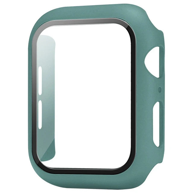 Tempered glass+Case for Apple Watch