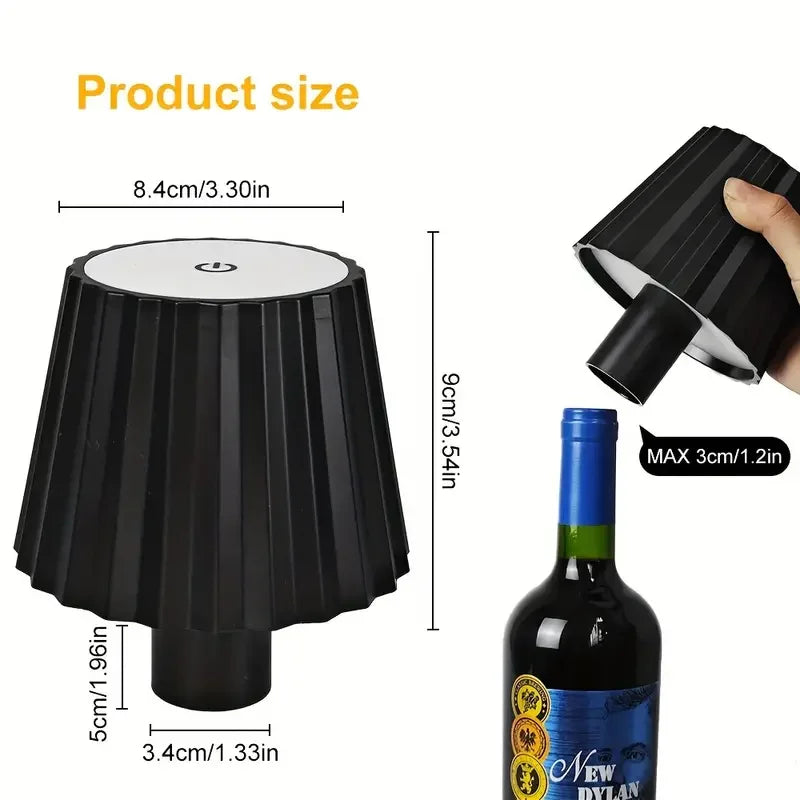 Wireless Touch   Bottle  Lamp