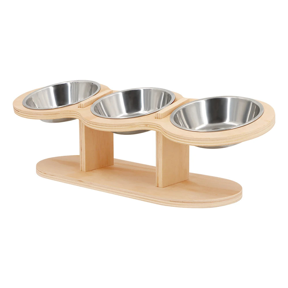 Cat 3 Bowls in 1 Feeder