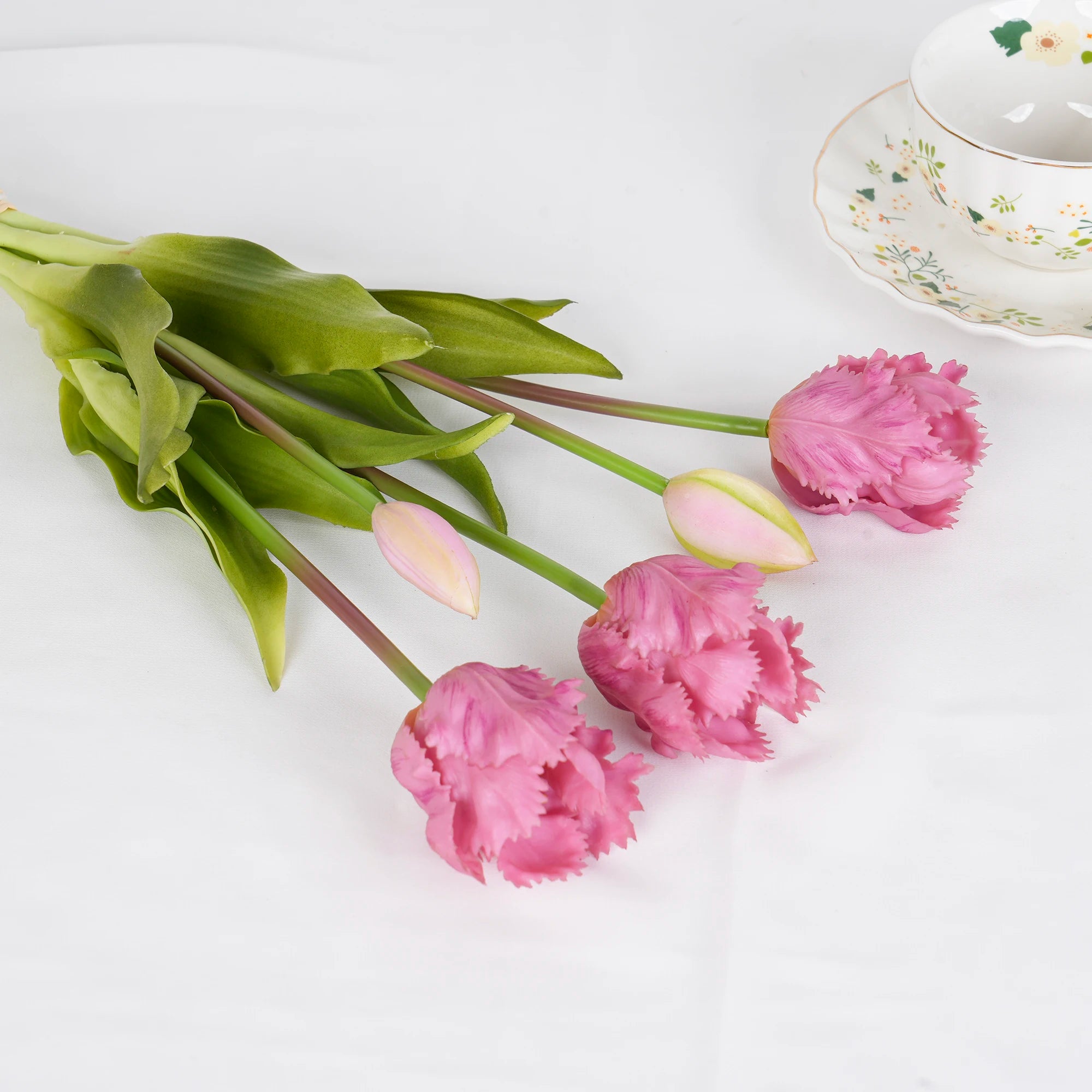 Silicone Artificial  Tulip