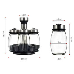 Bottle Glass Jar and Spice Jar