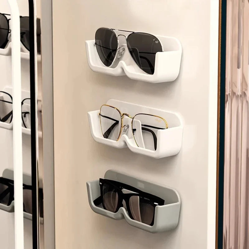 Self-Adhesive Wall-Mounted Glasses