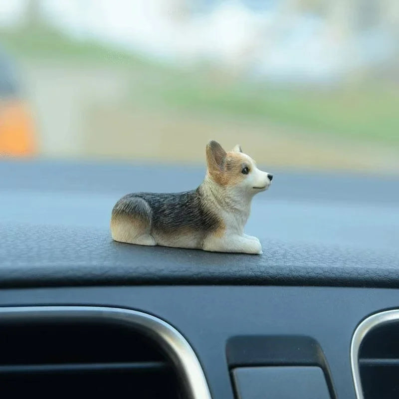 Mini Corgi  Decoration Resin Crafts