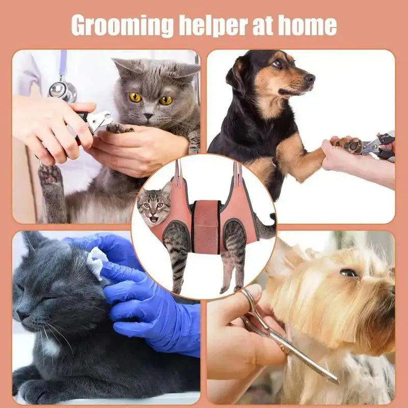 Pet Cat Grooming Hammock