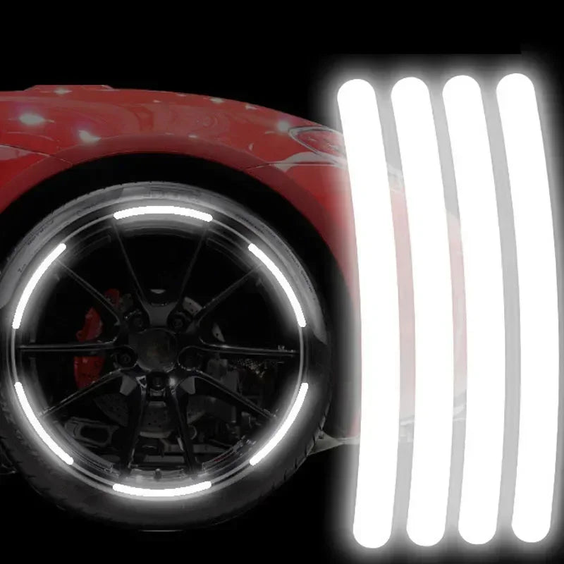 Car Wheel  Stripes Sticker