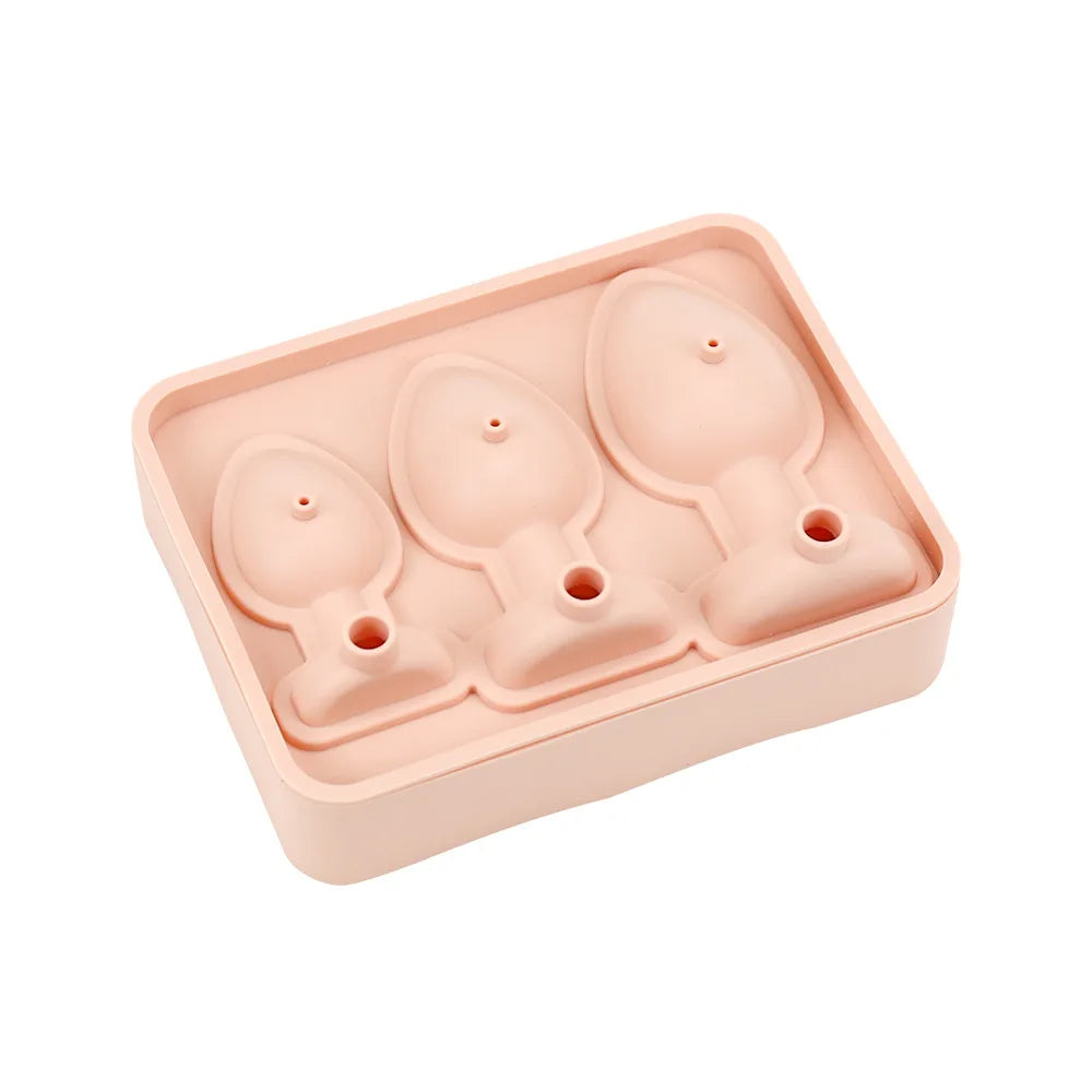 Funny Silicone Anal Plug Ice Tray