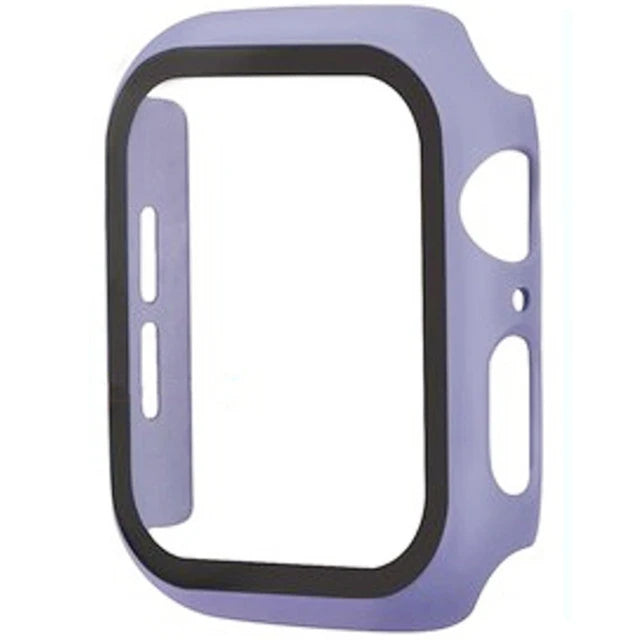 Tempered glass+Case for Apple Watch