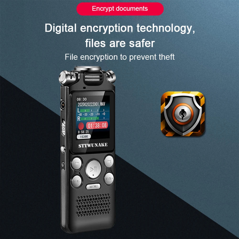 Activated Digital Audio Voice Recorder