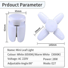 Foldable LED Bulb Lamp