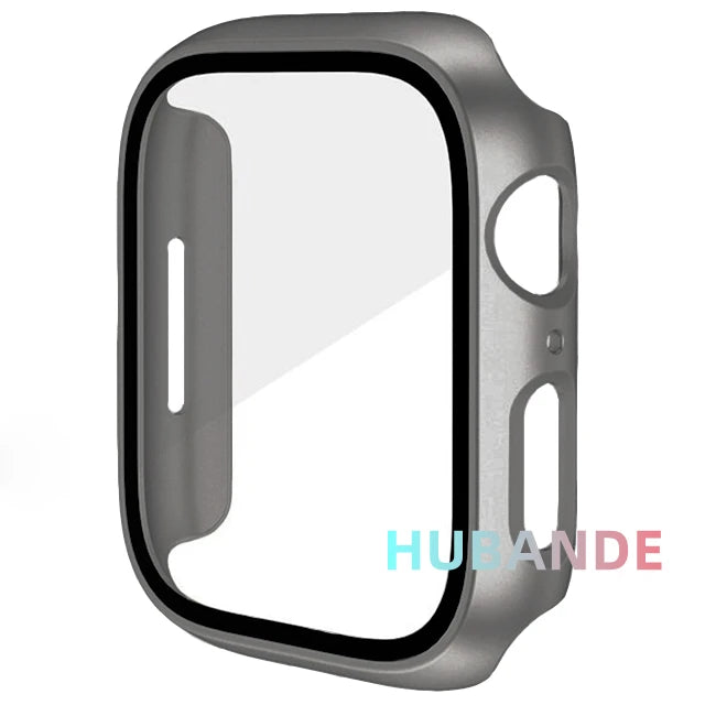 Tempered glass+Case for Apple Watch