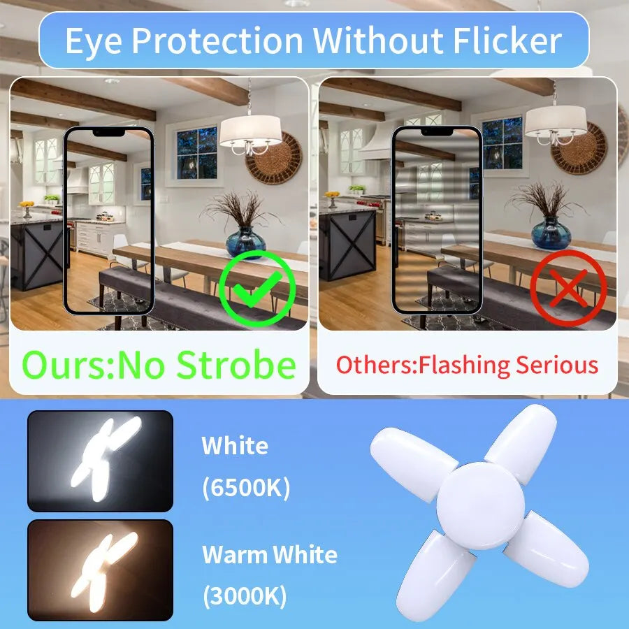 Foldable LED Bulb Lamp
