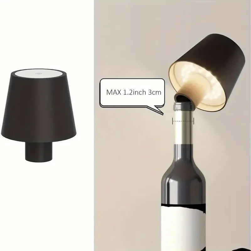 Wireless Touch   Bottle  Lamp