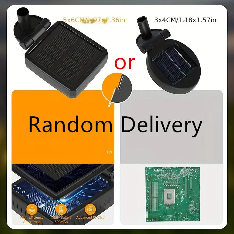 6/8 LED  Solar Garden Light
