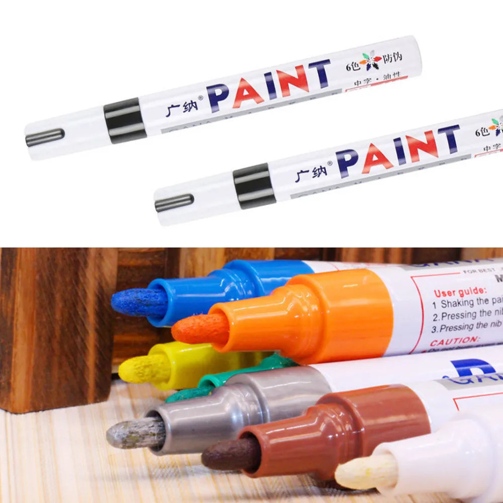 Cars Wheel Tire Oily Mark Pen