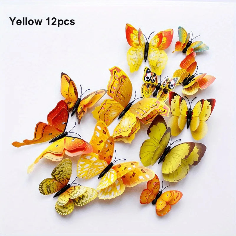 3D Double Layer  Wall Stickers