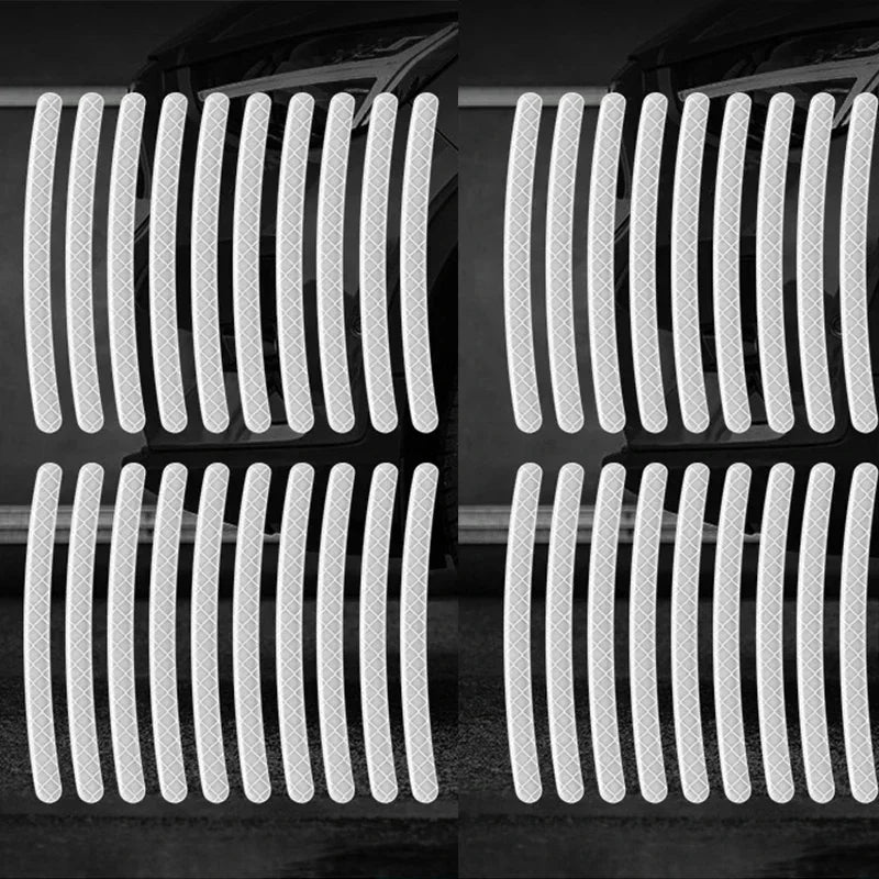 Car Wheel  Stripes Sticker