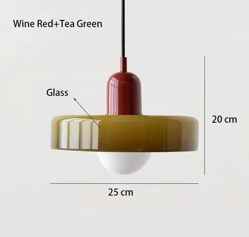 Retro Glass Pendant Lamps