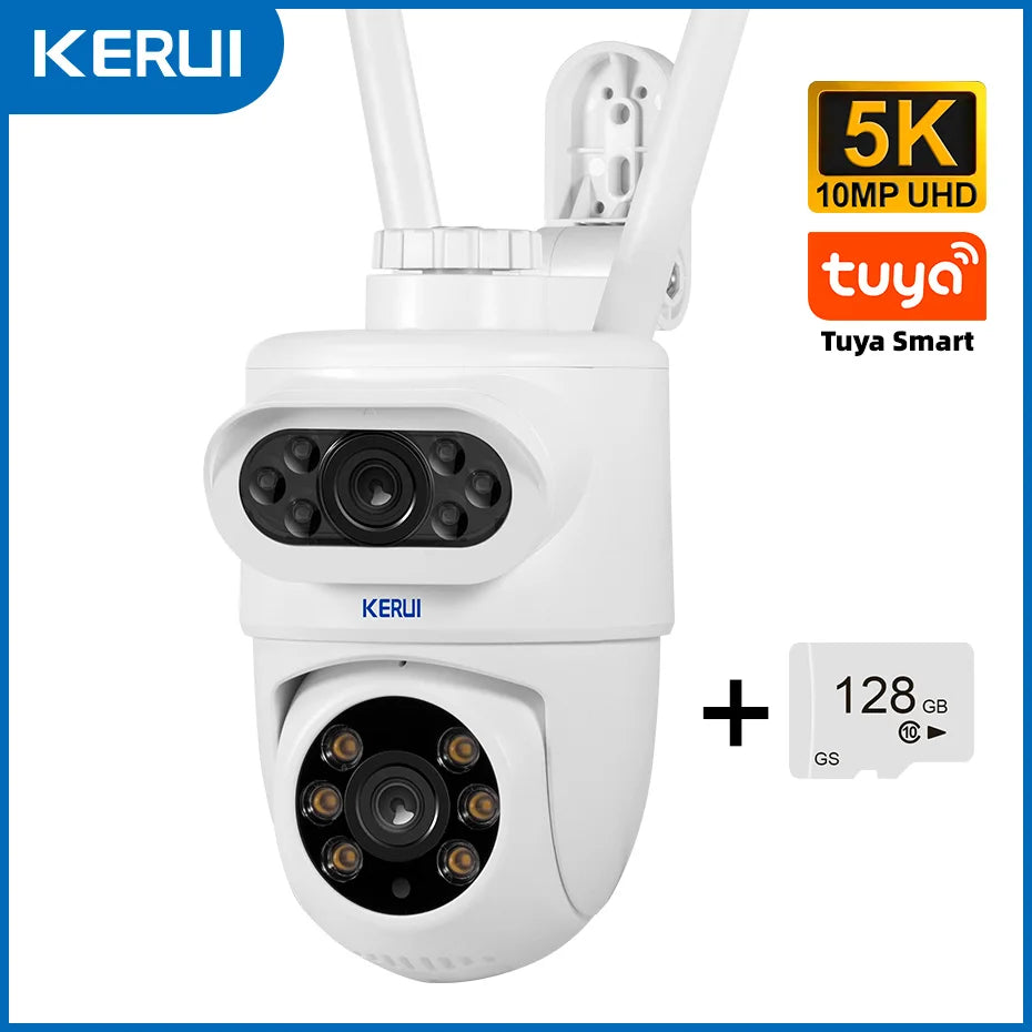 Dual Lens WiFi IP Camera