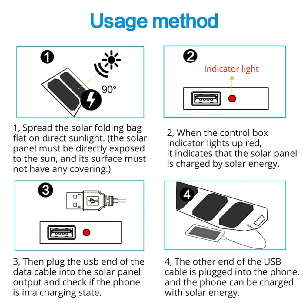 Outdoor Solar Panel Charger