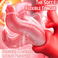 4 in 1 Tongue Licking Sucking Citoral Stimulator