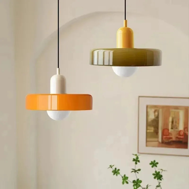 Retro Glass Pendant Lamps