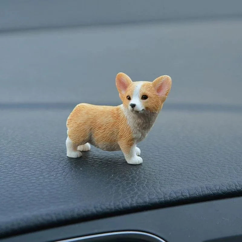 Mini Corgi  Decoration Resin Crafts