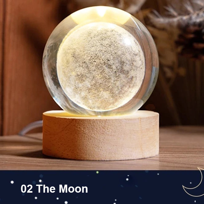 3D Crystal Ball Lamp