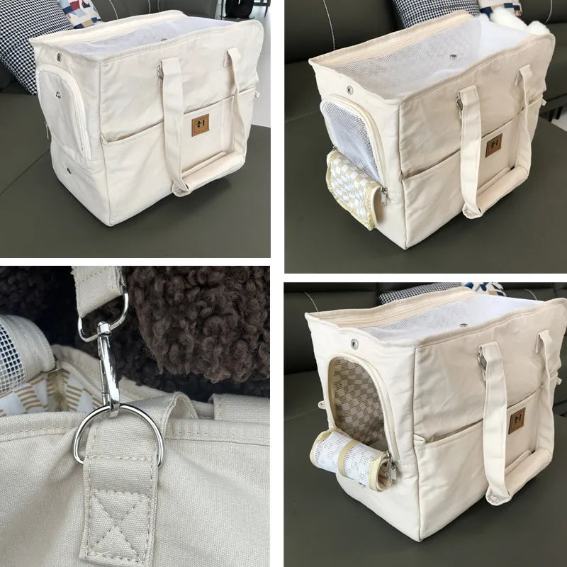 Portable Pet  Shoulder Handbag