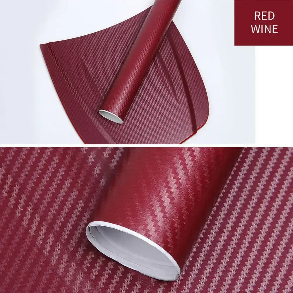 Car 3D Carbon Fiber Roll