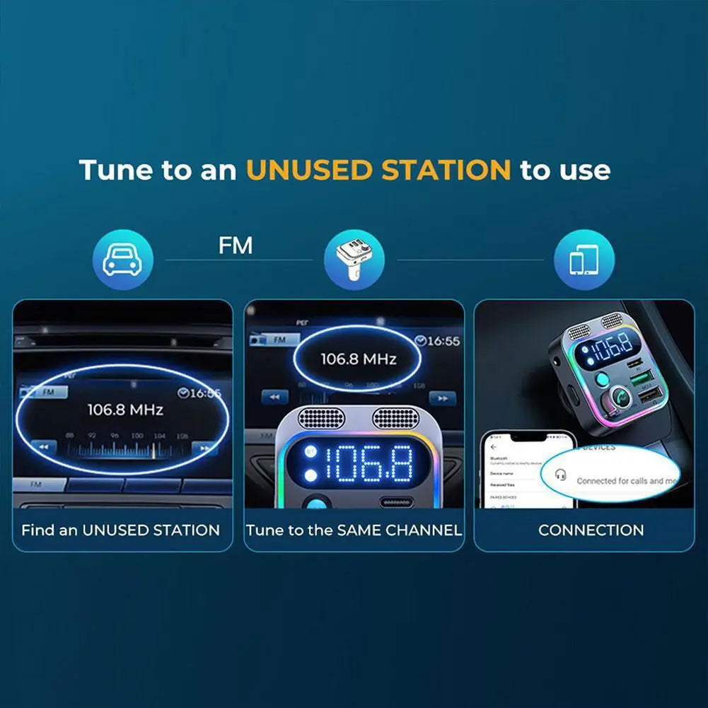 4 Port USB Car Charger