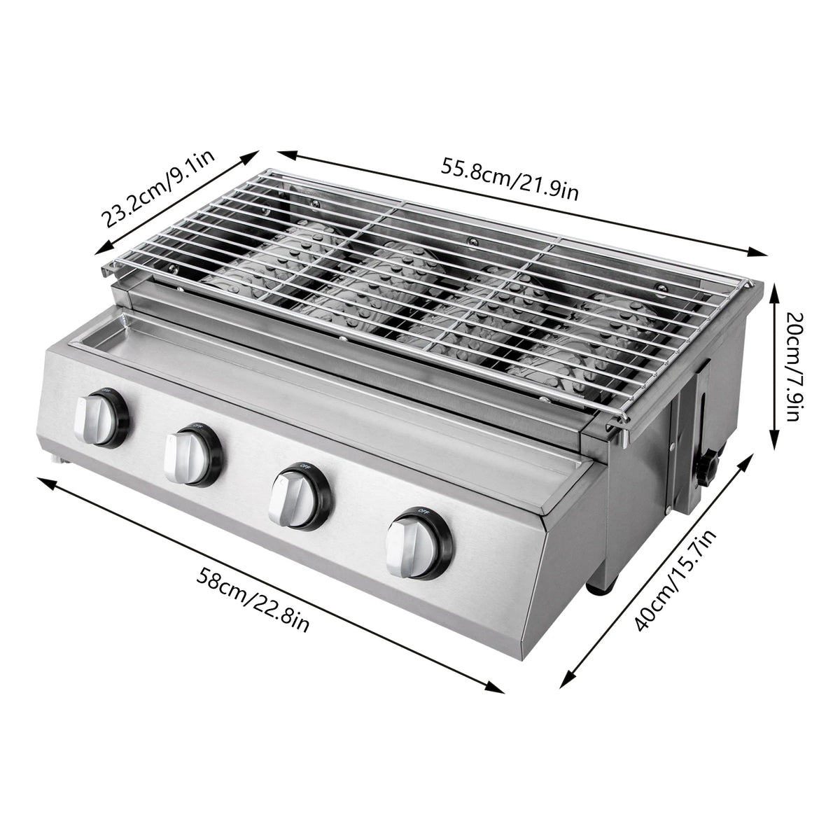 BBQ Propane Gas Stove
