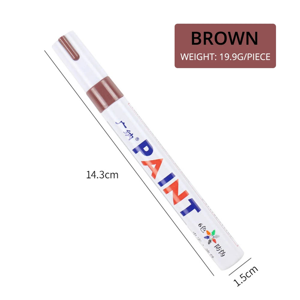 Cars Wheel Tire Oily Mark Pen