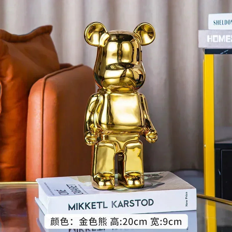 Aesthetic Bear Figure